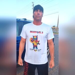 Custom Made Deadpool 3 Wolverine T-shirt